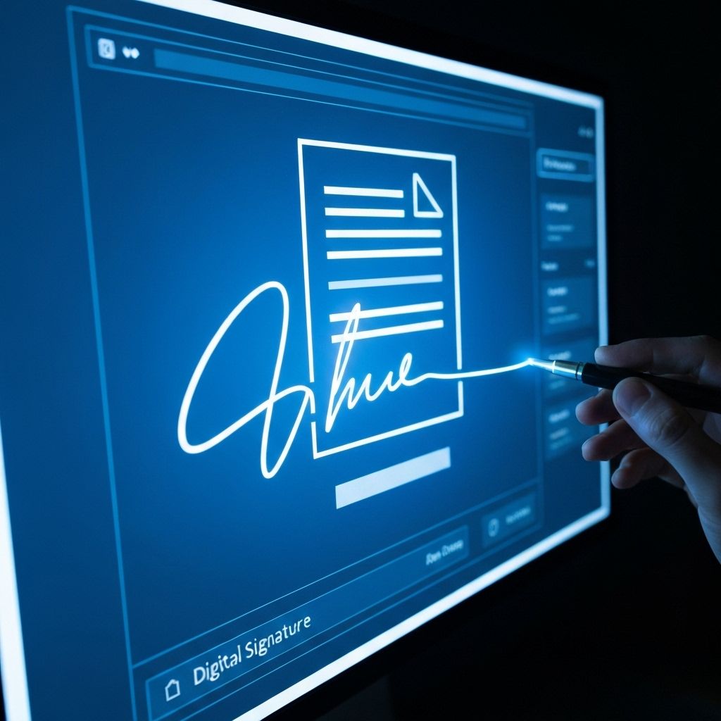 AI signature generation process