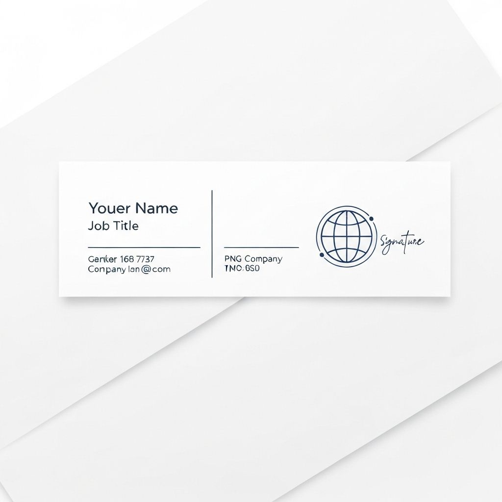 Email signature example